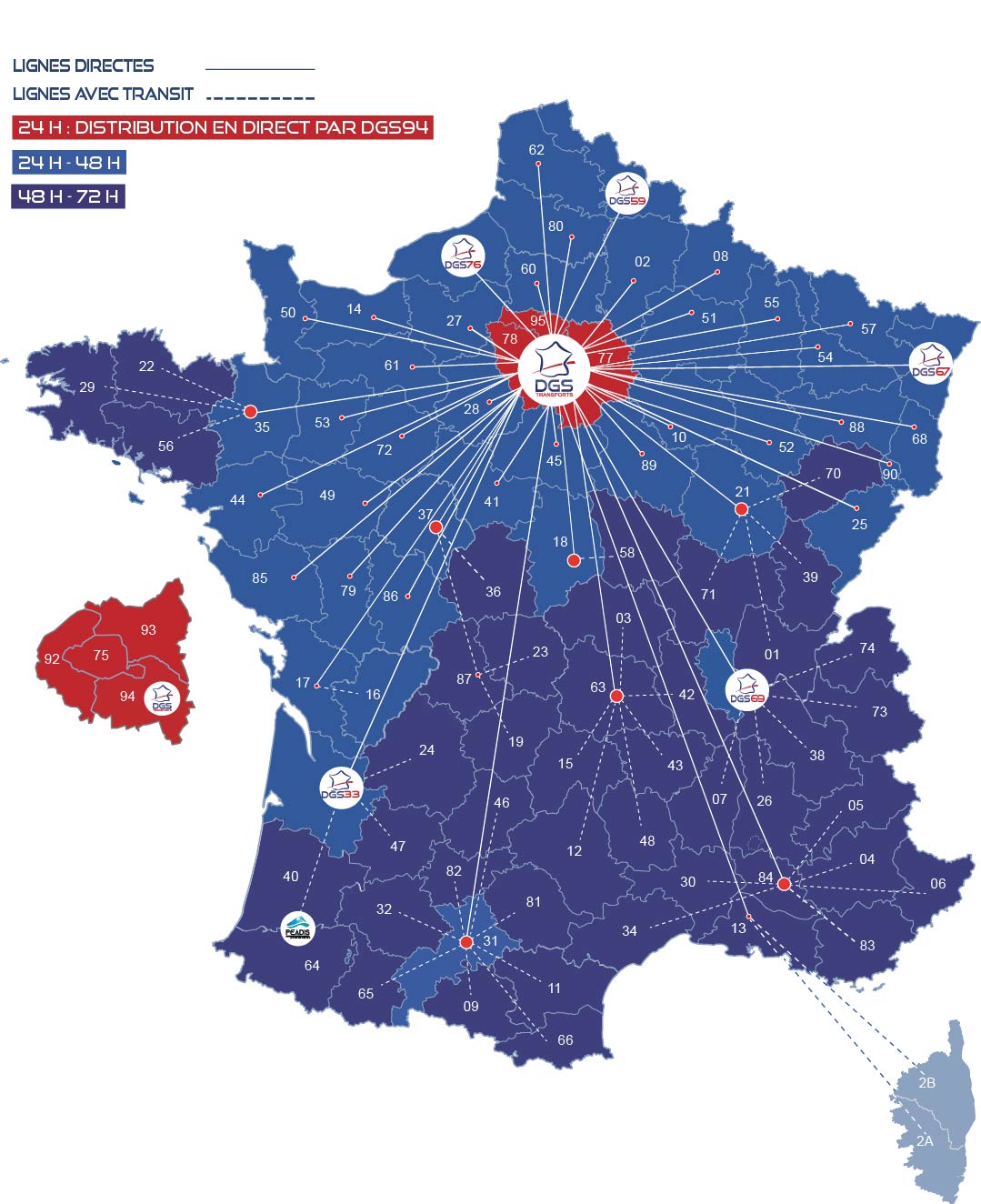 Plan de transport DGS94